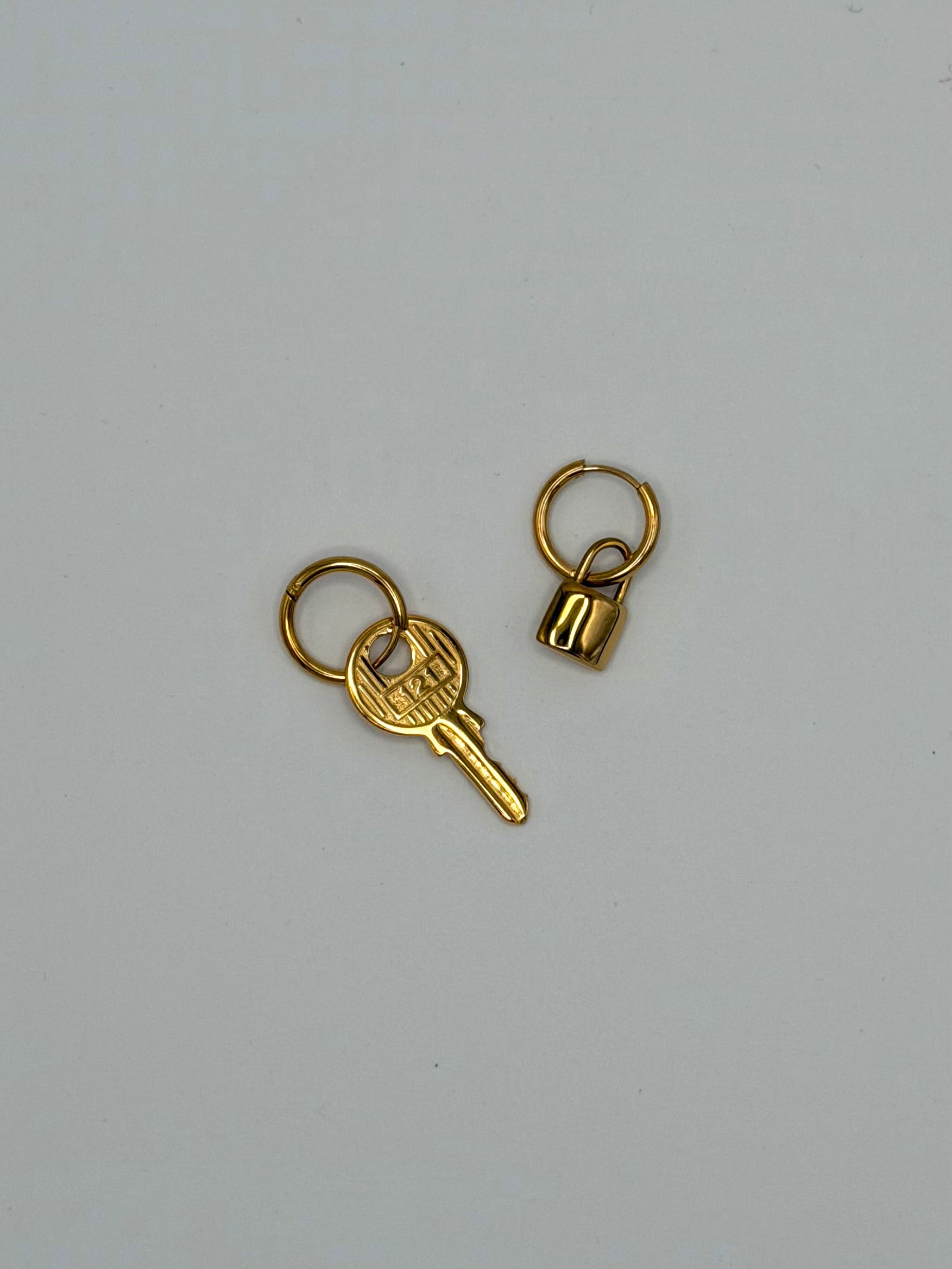 Locked in Earrings